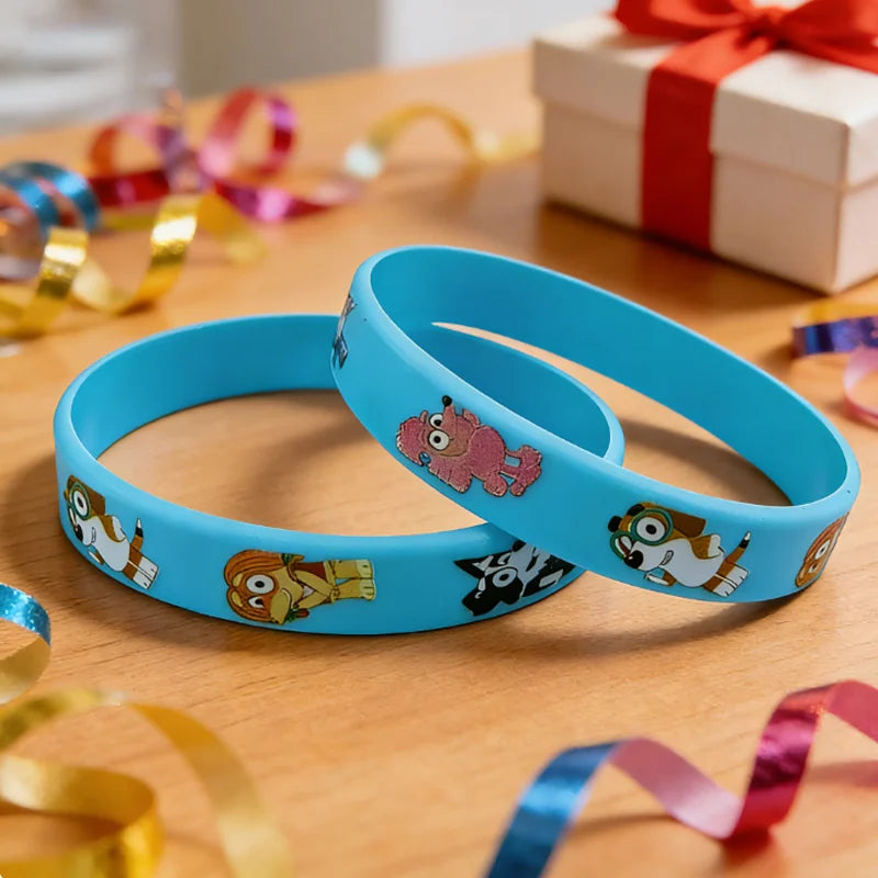 Bluey & Bingo Silicone Bracelet Set