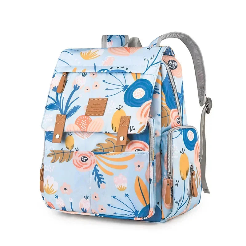 Mama Tasche Nylon gedruckt Mode multifunktion ale Mutter und Baby Taschen gehen Baby Reisen große Kapazität Mutter Tasche Wickelt aschen bebe