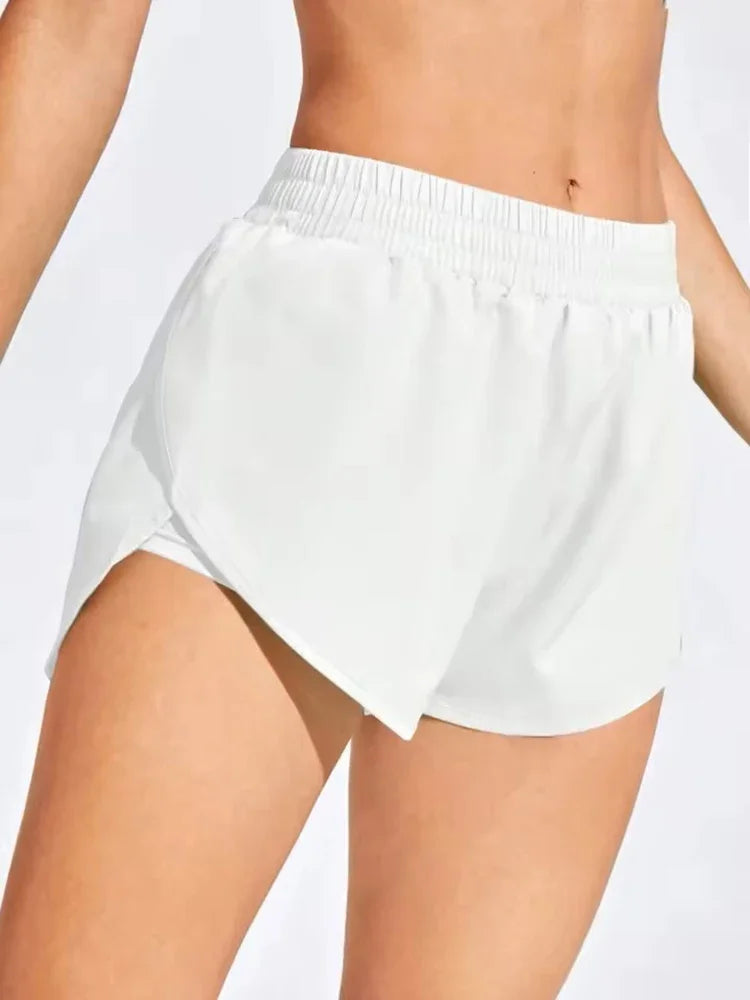 Women's Yoga Shorts Fitness Elastic Running Workout Short Leggings for Women Gym Sports Shorts Fitness Sportswear