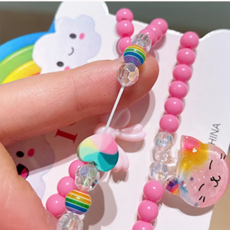 Girls Charm Bracelet Set