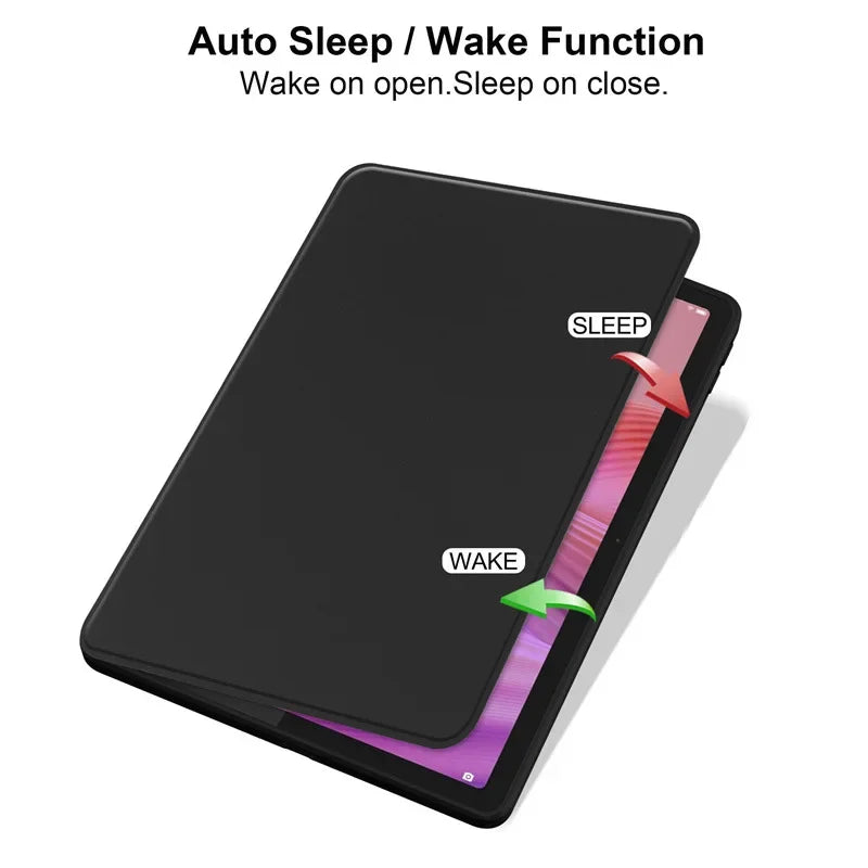 Für Lenovo Tab 10,1 2025 Fall TB311FU Acryl 360 Rotierenden Ständer Tablet Funda Lenovo Tab K10 2nd Gen TB311XU 10,1 zoll shell Kinder