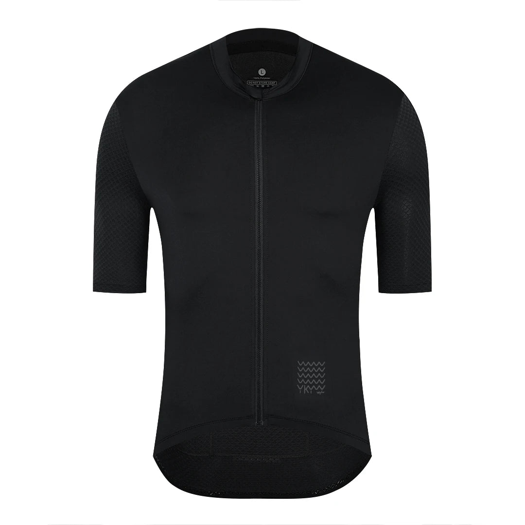 YKYWBIKE Men's Classic Cycling Jersey Summer Bicycle Pro Team Short Sleeve Shirt Cycling Maillot Road Bike Breathable Clothing