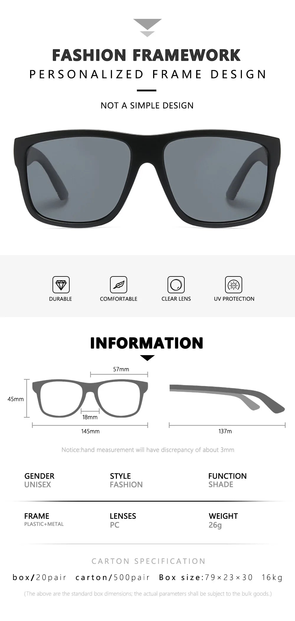 Neue UV400 Sonnenbrille Männer Frauen Wandern Sonnenbrille Outdoor Sport Angeln Brillen Männlich Weiblich Platz Brillen
