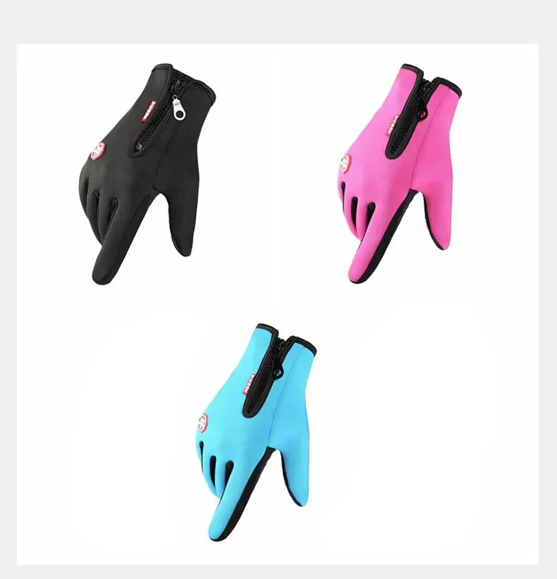 Outdoor-Fahrrad handschuhe, Fahrräder für Wärme und Anti-Rutsch im Herbst und Winter