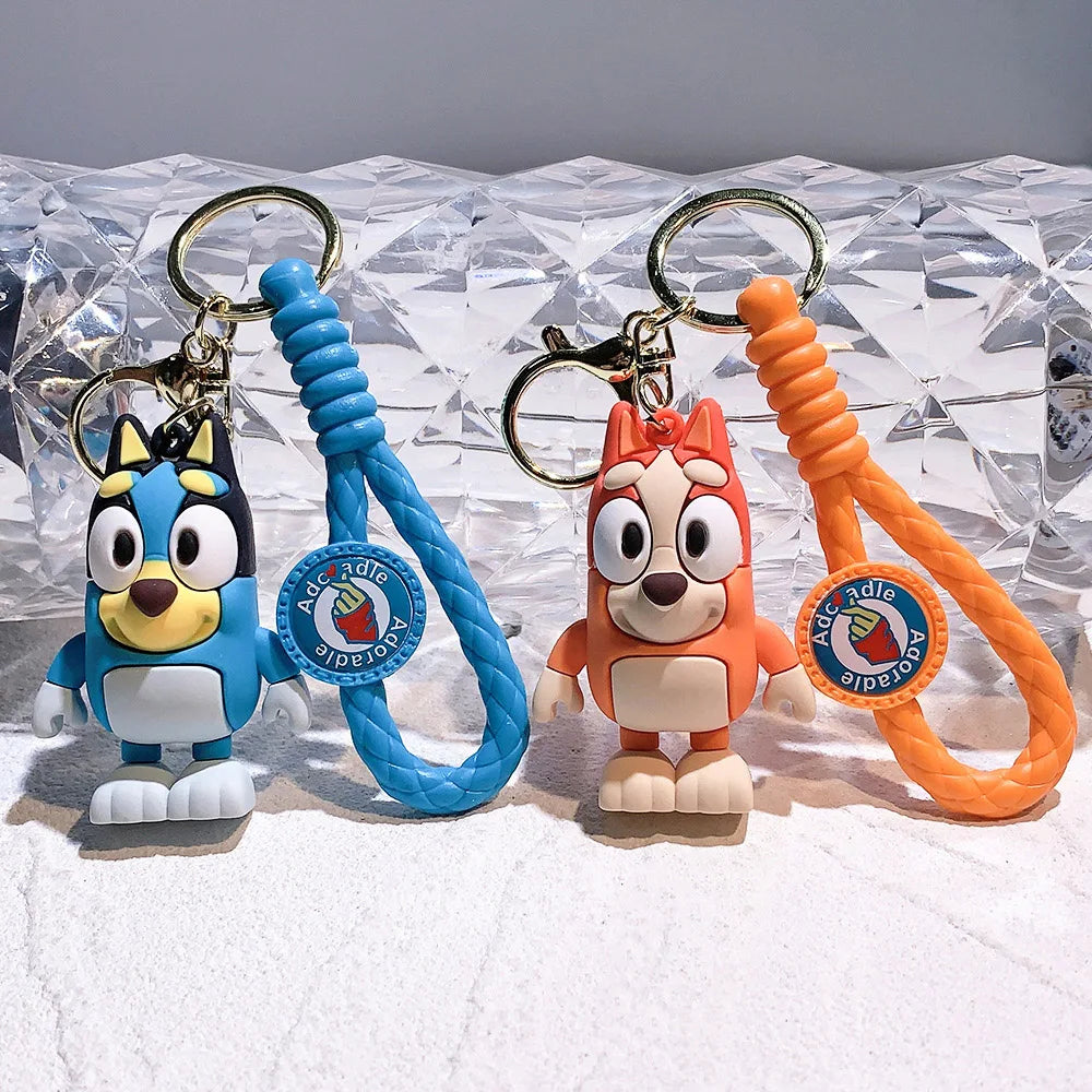 Bluey & Bingo Keychain