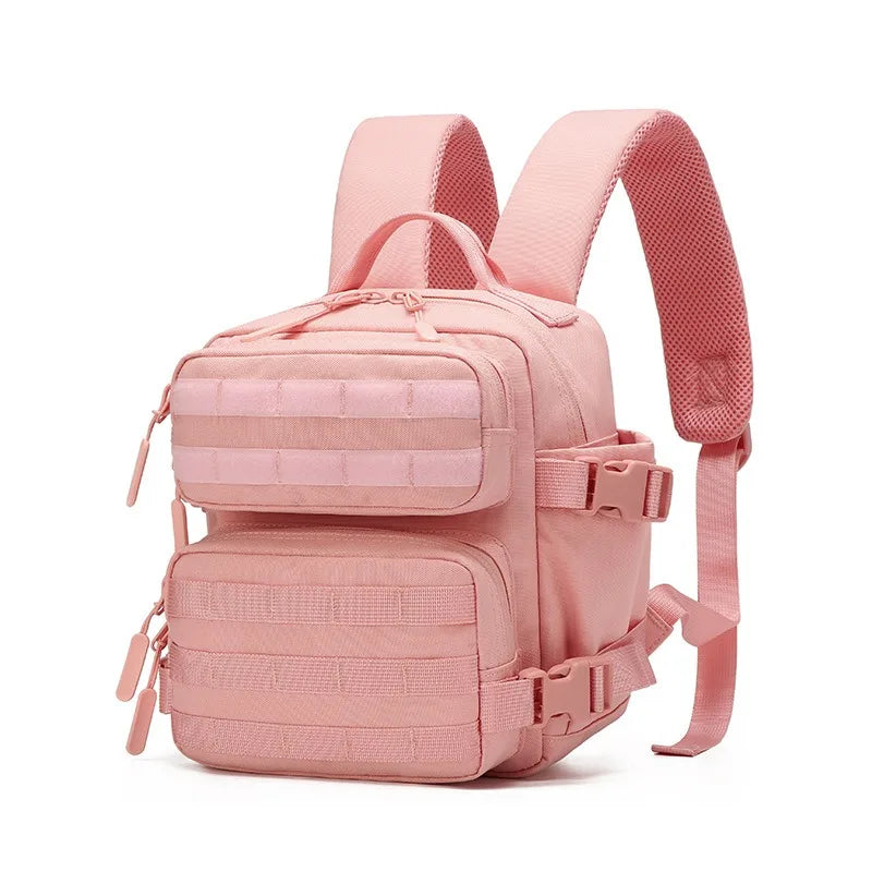 9L Sportrucksack MOLLE 3-Tage Bug Out Bag Mini Outdoor Pack für Damen Herren EDC Camping Wanderrucksack