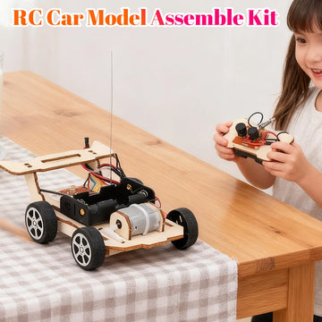 DIY RC Auto Modell Montieren Kit Mini Lehre Lernen STEM Projekt Wissenschaft Bildung Hilfe Experiment Spielzeug für Kinder Kinder Geschenke
