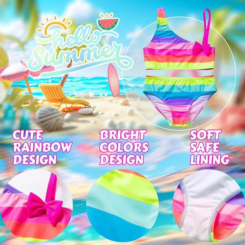 Bluey & Bingo Girls Swimsuit Set