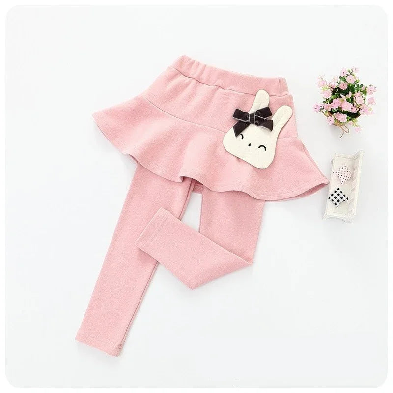 Neue Baby Mädchen Leggings Spitze Prinzessin Rock-hosen Frühling Herbst Kinder Dünne Rock Hosen für 2-7 Jahre kinder Kleidung