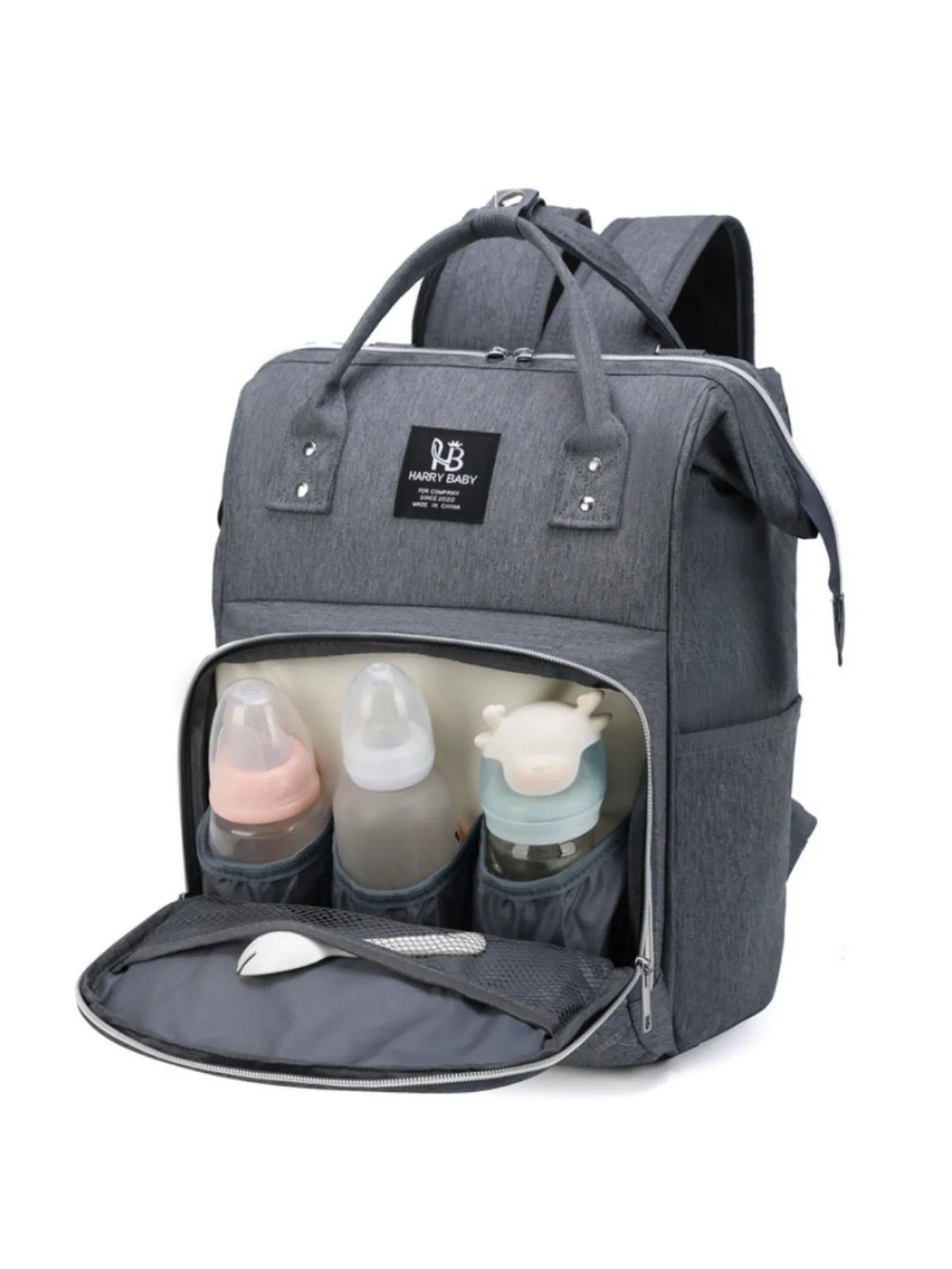 Mama Diaper Bags Baby Stroller Hanging Bag Mother Large Capacity Diaper Backpacks with Changing Mat Practical Baby Nursing Bags