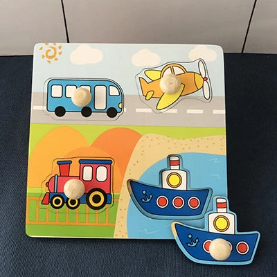 Montessori Wooden Puzzle Toy