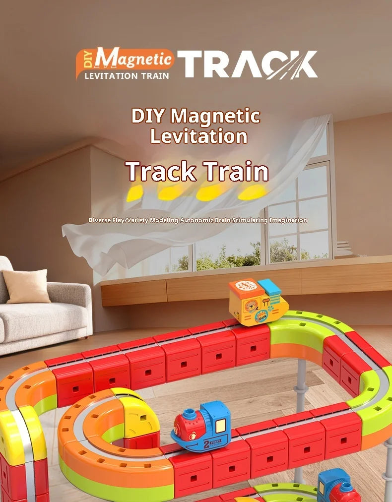 Magnetische Kugel Zug Set Für Kinder Mit Elektrische Lokomotive Diy Track Bausteine Stem Pädagogisches Bau Spielzeug Geburtstag