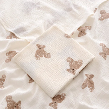 100X 100 cm Baby Decke für Neugeborene Baumwolle Musselin Swaddle Decke Bettwäsche Säuglings Bad Handtuch Baby Artikel Mutter kinder
