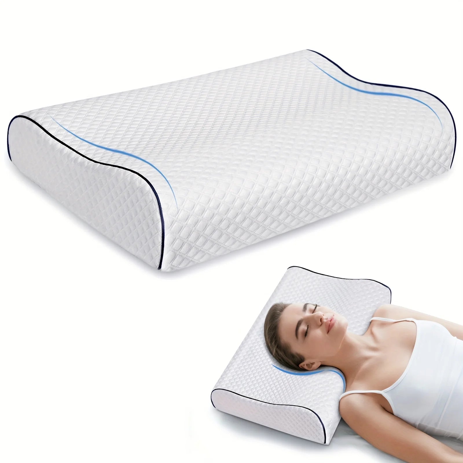 Entlasten Sie Nackenbeschwerden und Nackenkissen, Kopfmassagekissen