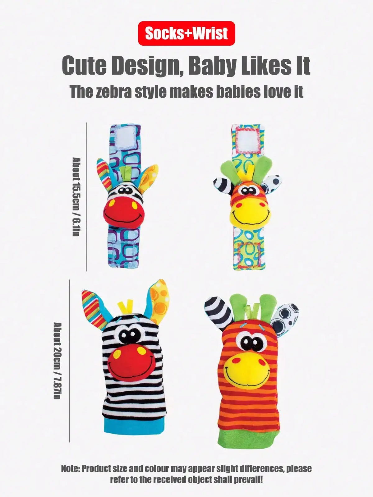 Baby Kleinkind Handgelenk Rassel Socken Spielzeug 0-12 Monate Mädchen Junge lernen Spielzeug frühe pädagogische Entwicklung niedlichen Kleinkinder sensorische Geschenke