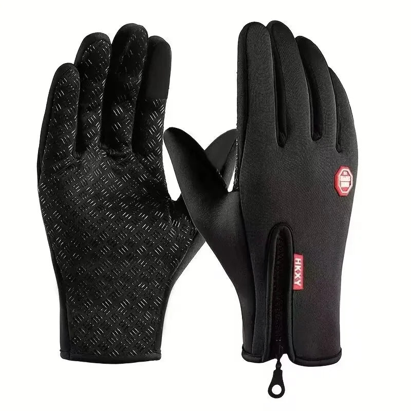 Outdoor-Fahrrad handschuhe, Fahrräder für Wärme und Anti-Rutsch im Herbst und Winter