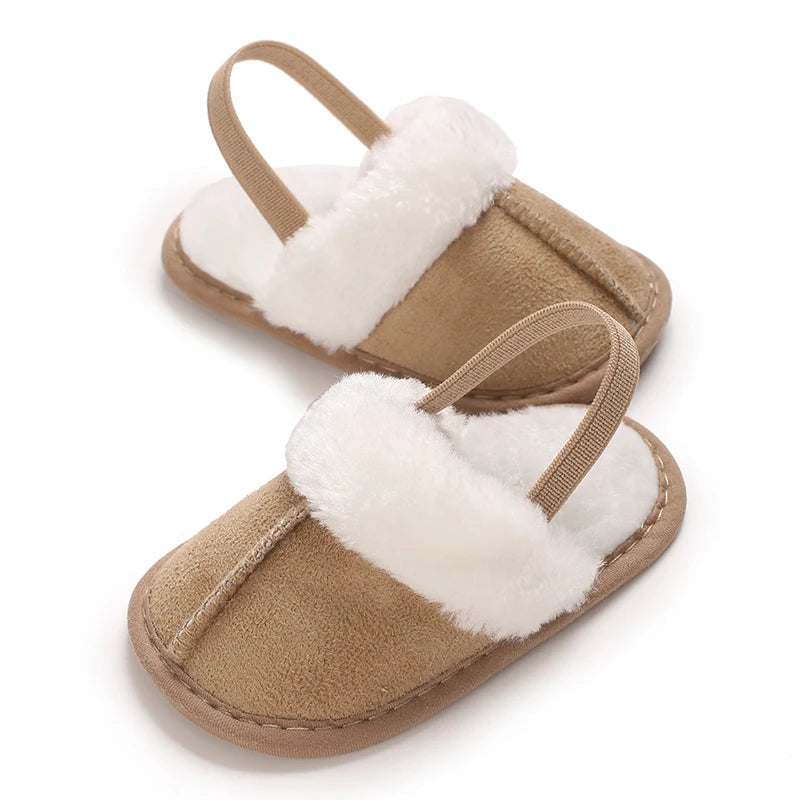 Beliebte Wanderschuhe für Herbst und Winter, Babyschuhe, 0–1 Jahre alt, warme Schuhe, Baumwollschuhe, lässige Babyschuhe mit weicher Sohle und Plüsch