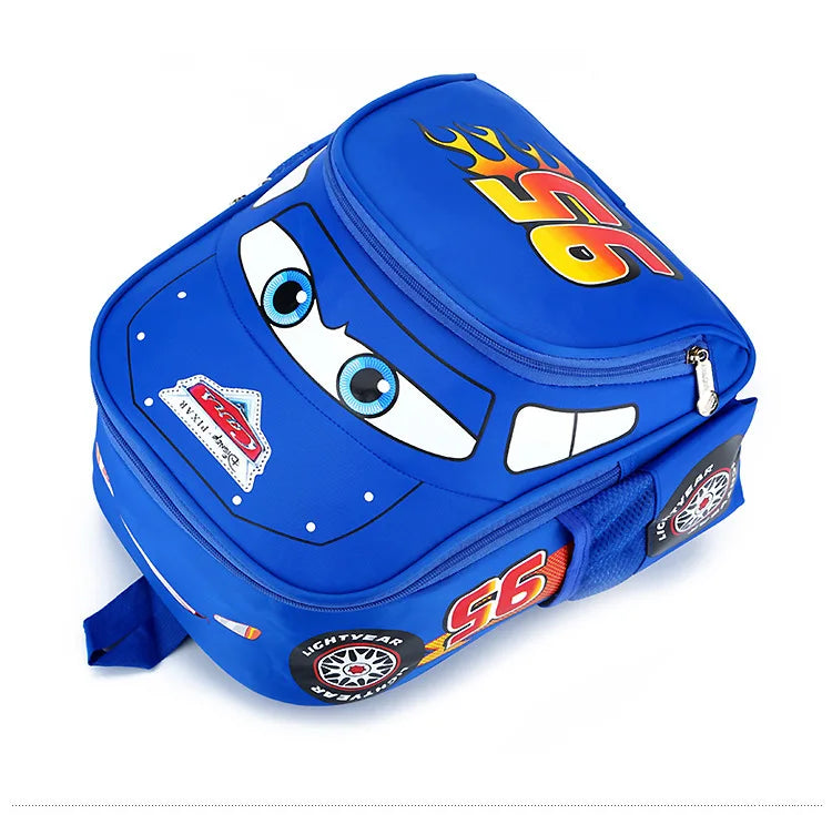 Kids Cartoon Car Backpack