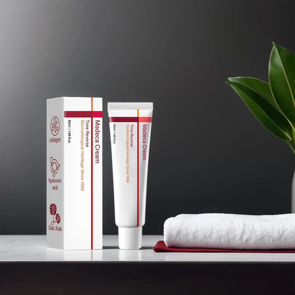 Koreanische Centella Asiatica Gesichtsreparaturcreme, tägliche nährende Feuchtigkeitscreme, aufhellendes, leichtes Gesichtspflege-Make-up