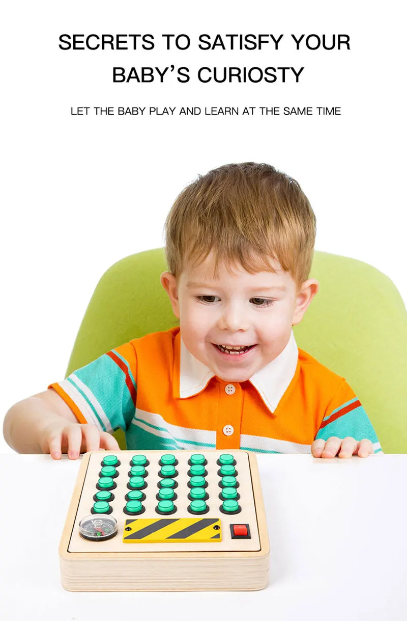 Montessori LED Busy Board