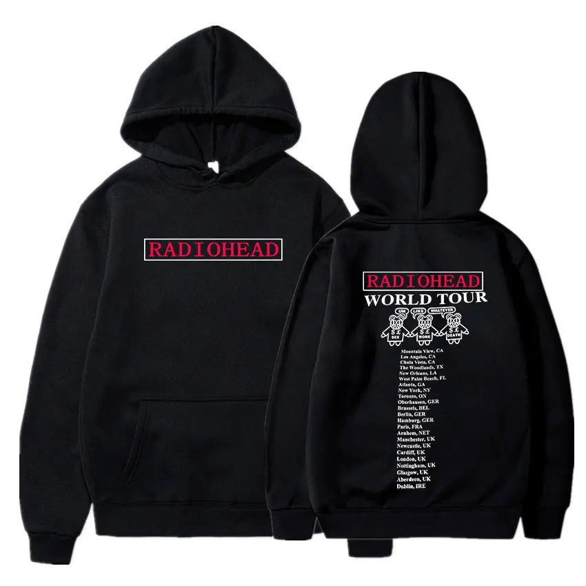Vintage Rock Band Radiohead Hoodie Hip Hop Alles Musik Album Drucken Sweatshirt Harajuku Streetwear Oversize Hoodies Teens