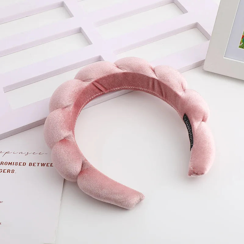Retro Velvet Padded Headband