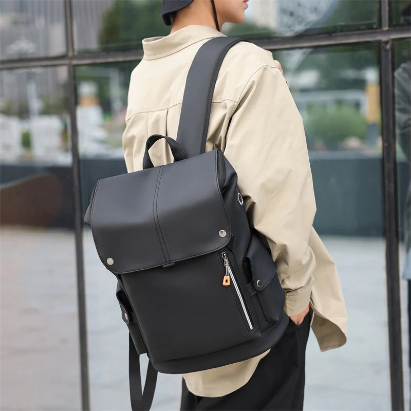 USB-Aufladung, Urban Man-Rucksack, wasserdichter Rucksack, Herren-Laptop-Rucksack, großer Computer-Rucksack für Business, Büro, Outdoor