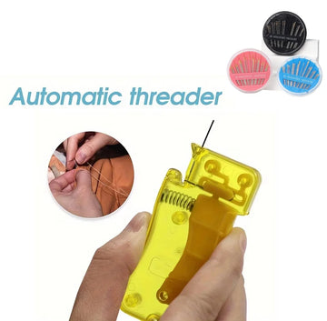 DIY Stich Einsetzen Werkzeug Nähen Handwerk Kit Für Erwachsene Alte Kinder Hausfrau Automatische Nadel Einfädler Einfache Einfädler Nadel