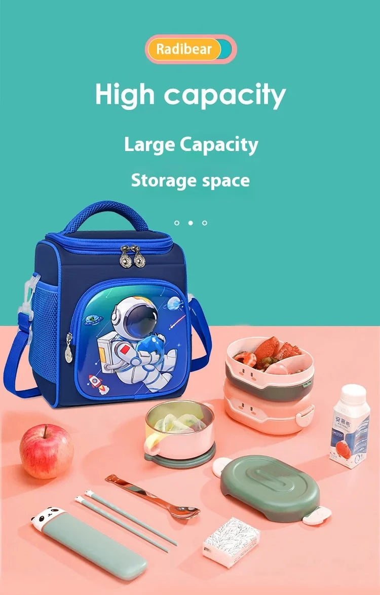Kids Insulated Lunch Bag
