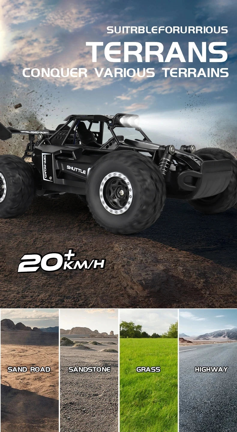 1:16 RC Auto Fernbedienung Autos 2WD Radio Buggy Lkw Drift Racing Klettern Geländewagen Outdoor Spielzeug für Junge Kind Kinder