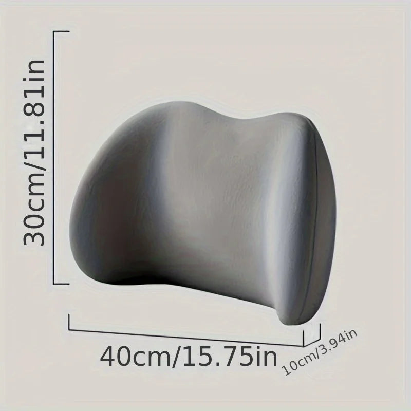 Büro-Lendenwirbelstützkissen, Schlaf-Lendenkissen, Büromöbel-Kissen, ergonomische, weiche, bequeme Memory-Baumwolle