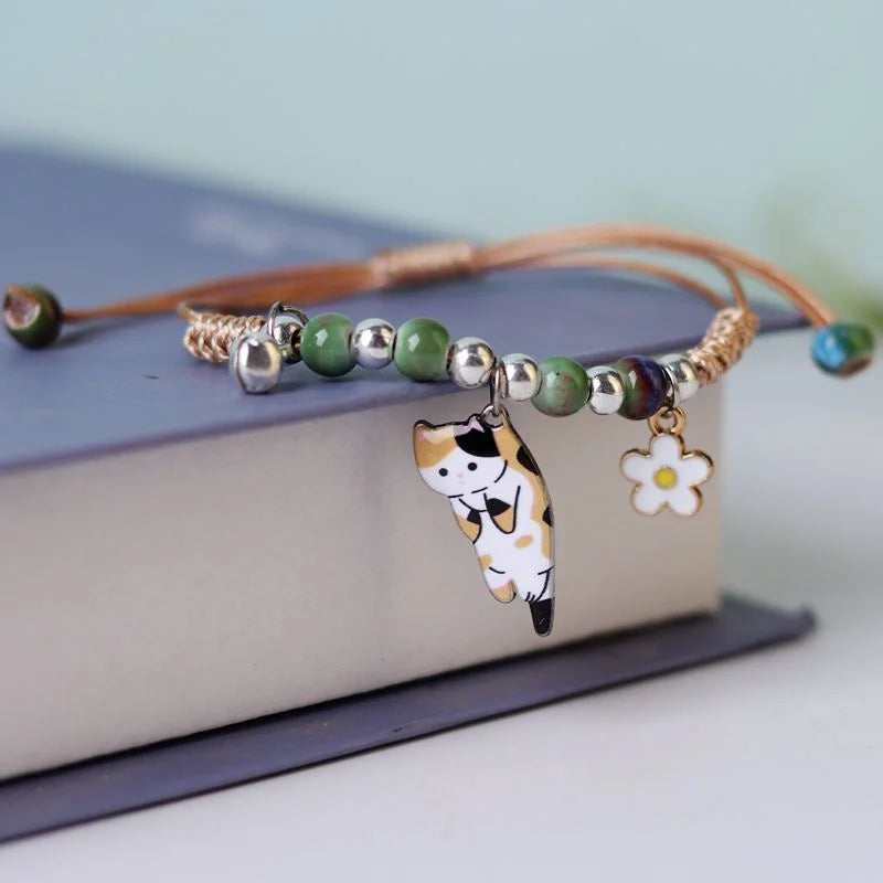 Cute Cat Friendship Bracelet