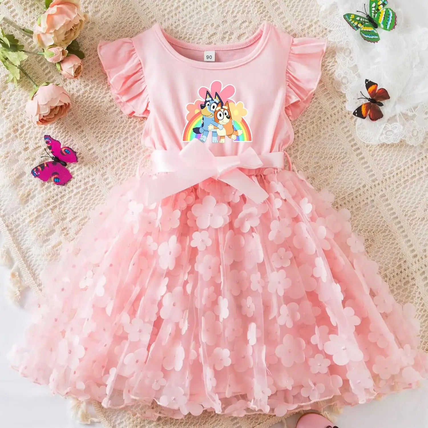 Bluey & Bingo Sommerkleid