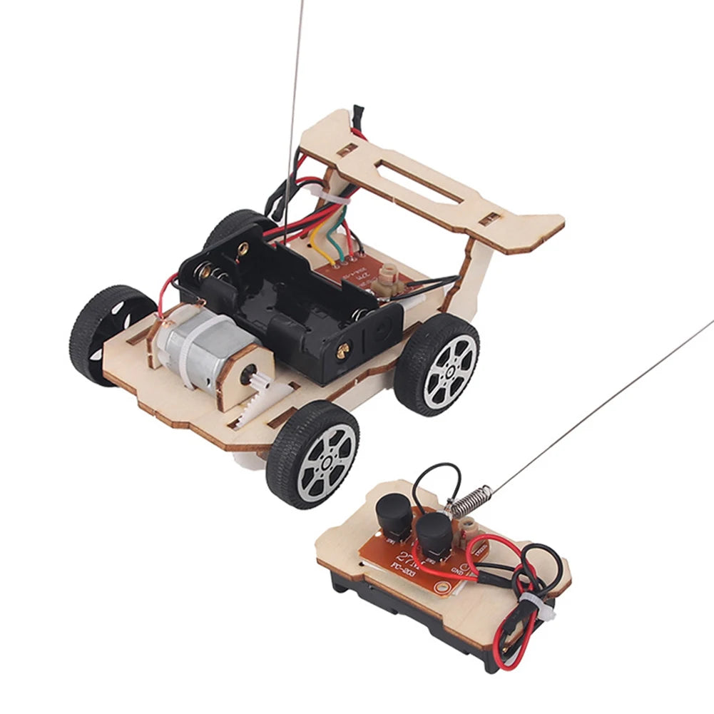 DIY RC Auto Modell Montieren Kit Mini Lehre Lernen STEM Projekt Wissenschaft Bildung Hilfe Experiment Spielzeug für Kinder Kinder Geschenke