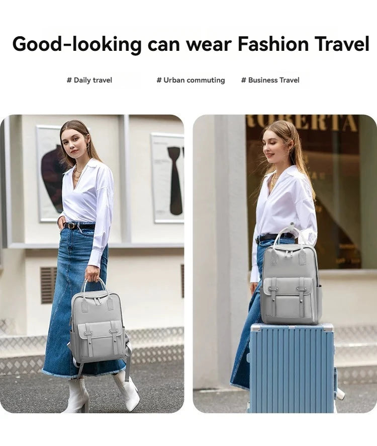 Mama-Tasche in tragbaren High-End-Mutter- und Babytasche, Mama-Tasche, Damen-Rucksack, leichter Reiserucksack