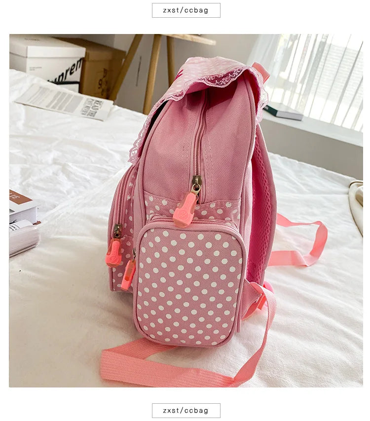 Strawberry Embroidered Backpack