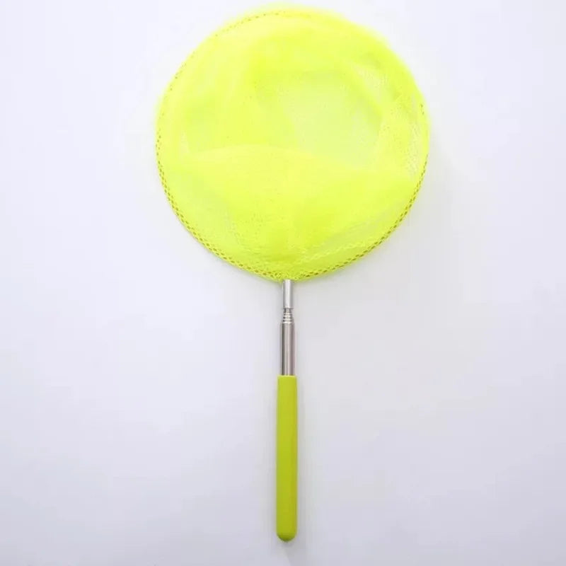 Einziehbares Fischernetz, Insekt, Schmetterling, Libelle, Netz, tragbares Fischernetz für den Außenbereich, lustiges Spiel, Angelspielzeug