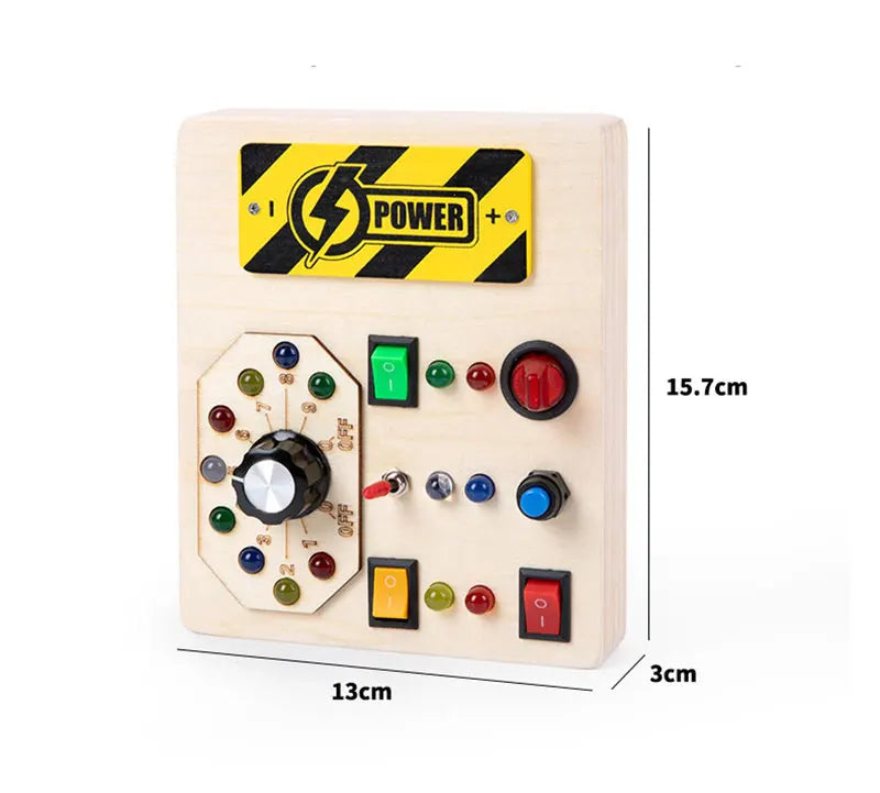 Montessori LED Busy Board