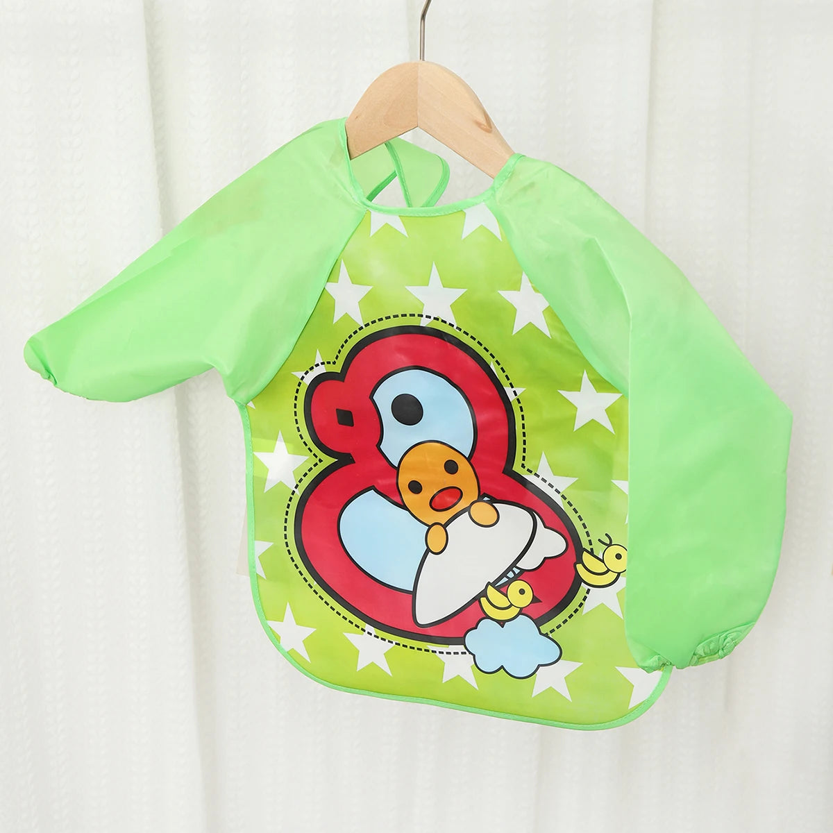 Wasserdichte EVA Volle Hülse Baby Lätzchen Kinder Schürze Lange Hülse Fütterung Kittel Kinder Essen Brust Platte Säuglings Schal Kleidung