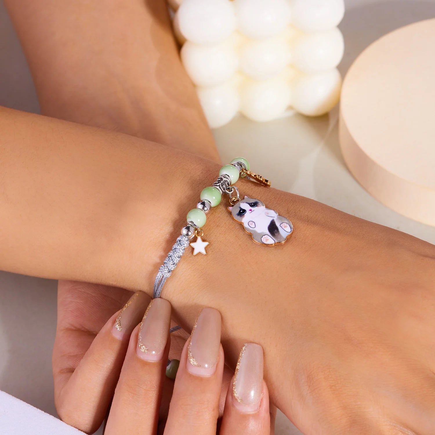 Cute Cat Friendship Bracelet