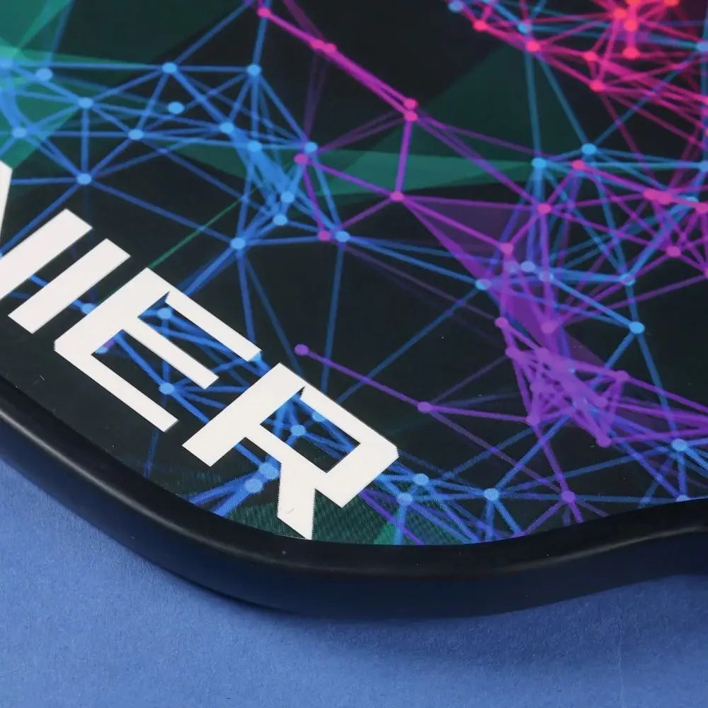 Stoßfestes Pickleball-Paddel-Set, rutschfester Griff mit 2 Schlägern und 4 Pickleballs, Schläger-Set, hohe Belastbarkeit