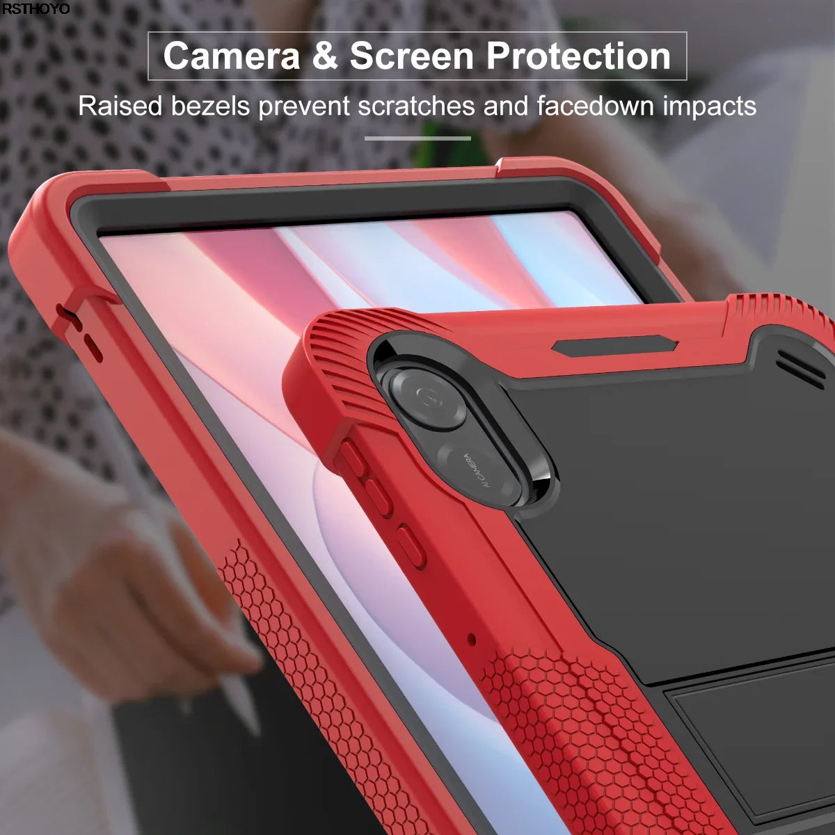 Für Honor Pad x9 11,5 Zoll Tablet-Hülle Hochleistungs-Kinder-Silikon-PC-Hybrid-Rüstungs abdeckung für Ehre x8 Pro Stand stoßfest