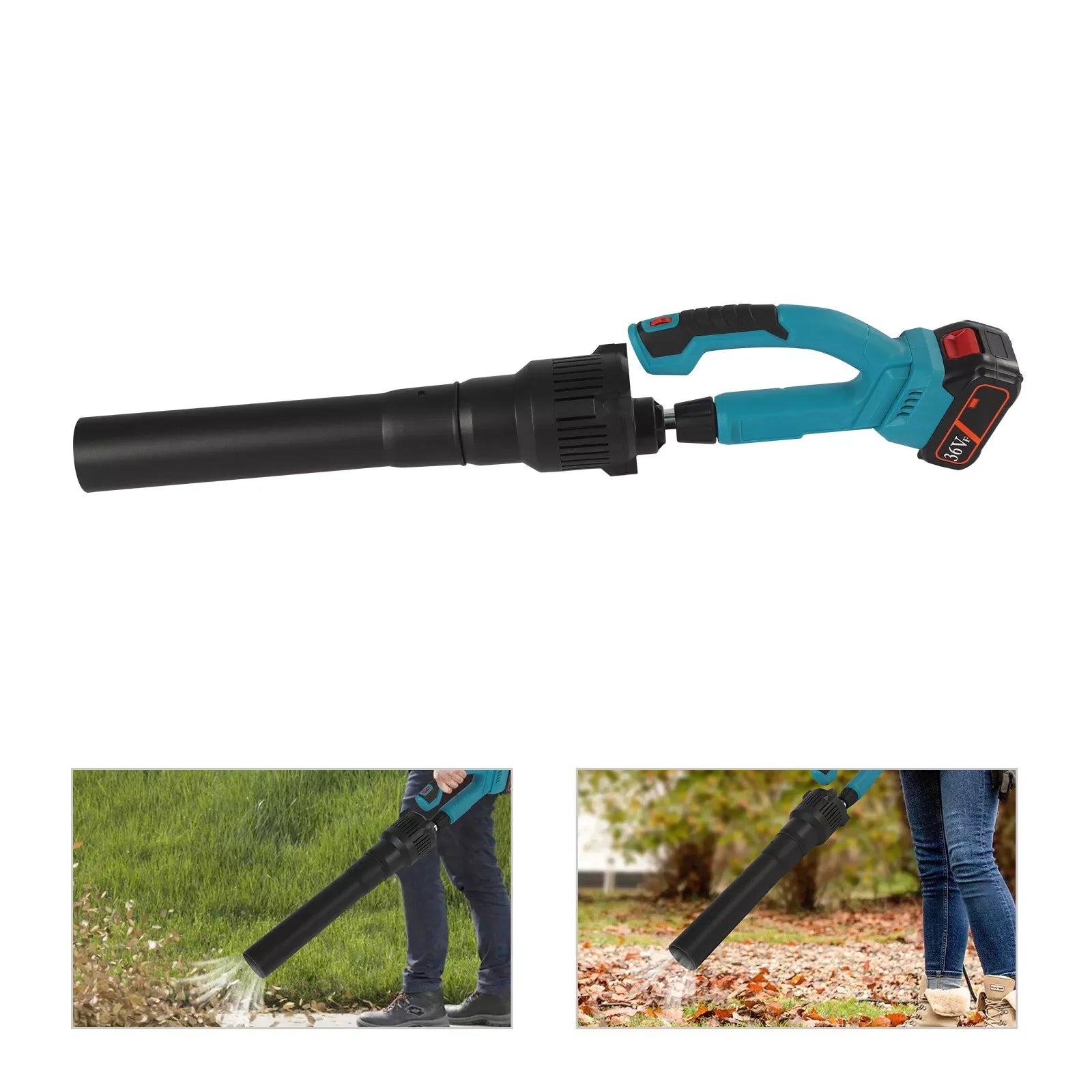 600W Akku-Blower Outdoor Garden Elektrische Laub Blattblower 30000RPM Schnurlos Rasen Pflege