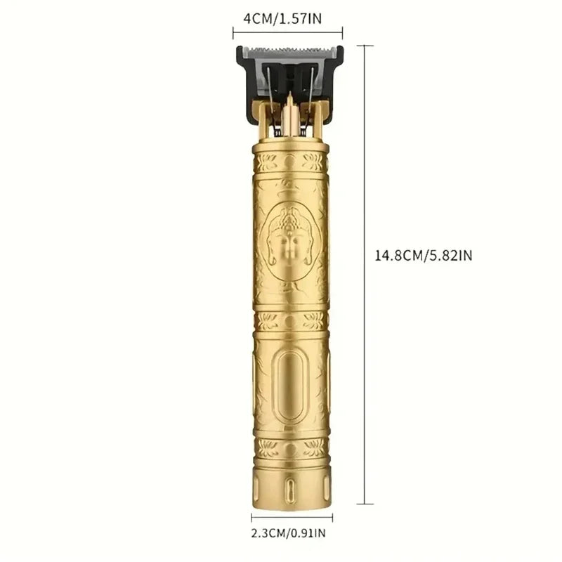 Carving T9 Vintage Professionelle Elektrische Haar Schneiden Maschine USB Aufladbare Tragbare Rasierer Trimmer Für Bart Pflege Beste Geschenk