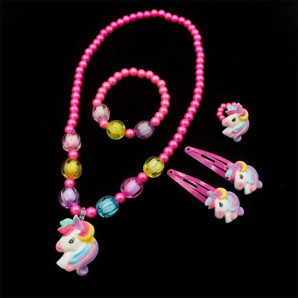 Unicorn Kids Jewelry Set