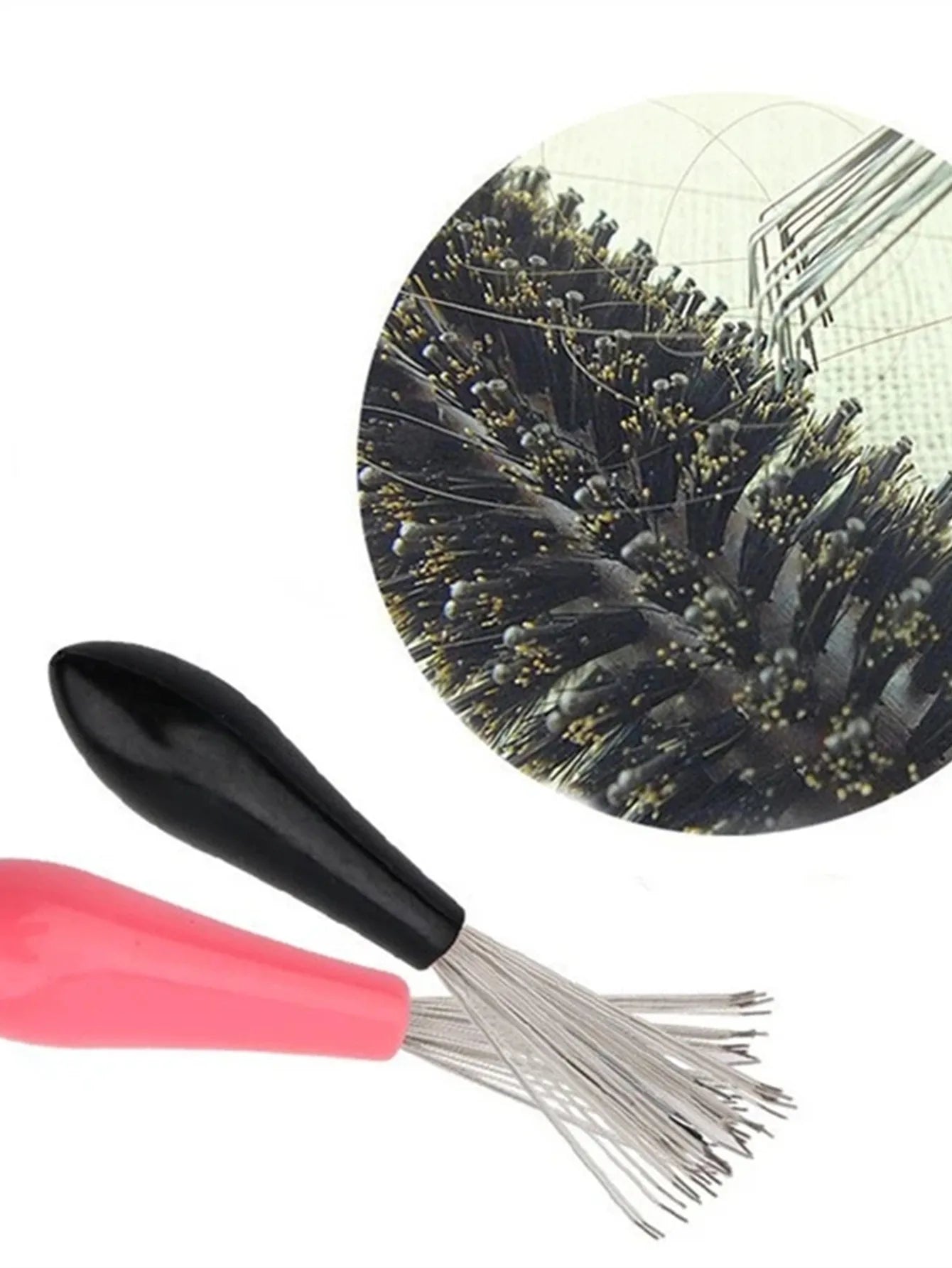 Kamm Haar Pinsel Reiniger Kunststoff Griff Reinigung Pinsel Entferner Eingebettet Schönheit Werkzeuge Reinigung Produkte Reinigungsmittel