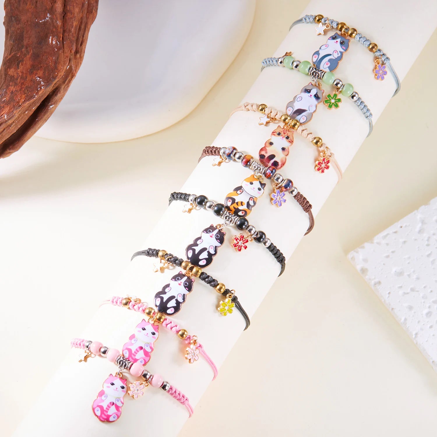 Cute Cat Friendship Bracelet