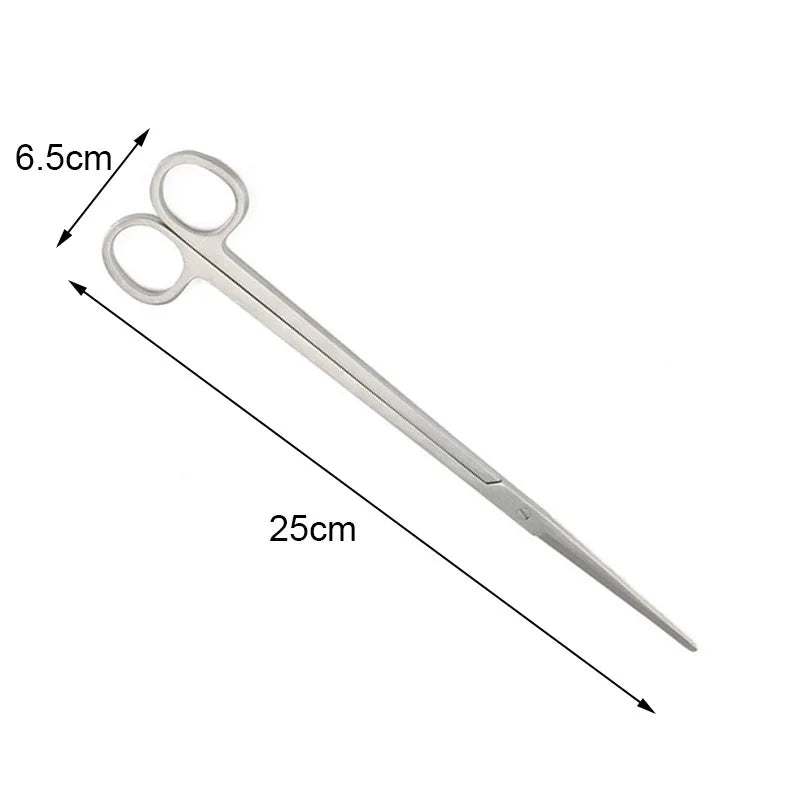Aquarium Schere Werkzeuge Aquarium Pinzette Pflanzen Welle Schere Gras Edelstahl Reinigung Werkzeuge Lagerung Halter Aquarium Zubehör
