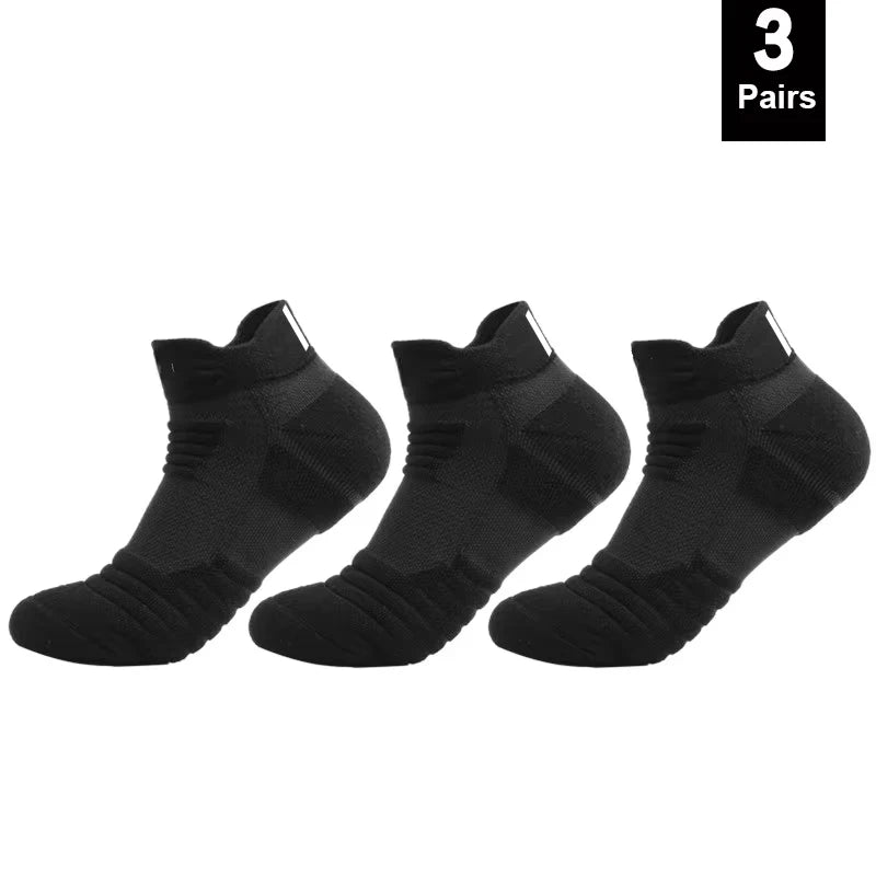 1/3 Pairs Anti-slip Fußball Socken Männer Baumwolle Socke Kurze Lange Röhre Fußball Basketball Sport Socken Atmungsaktive Deodorous socke 39-45