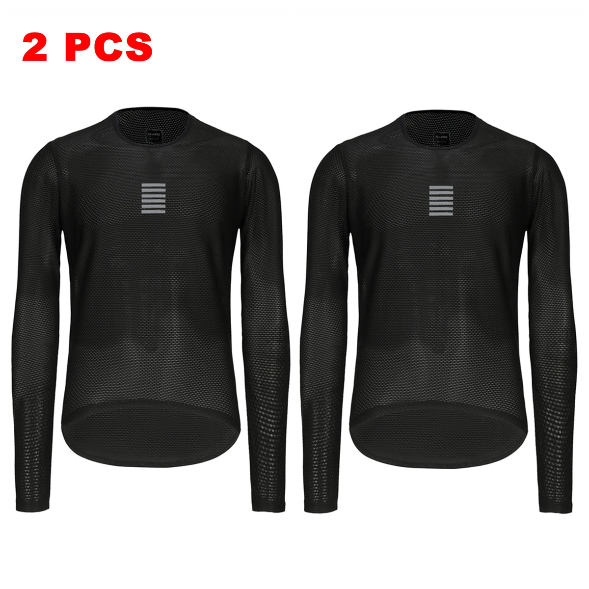 Rsantce 2024 Radfahren Basisschicht Langarm Fahrrad Sport Bike Shirt Unterwäsche Rennrad Jersey Shirt Unterhemd